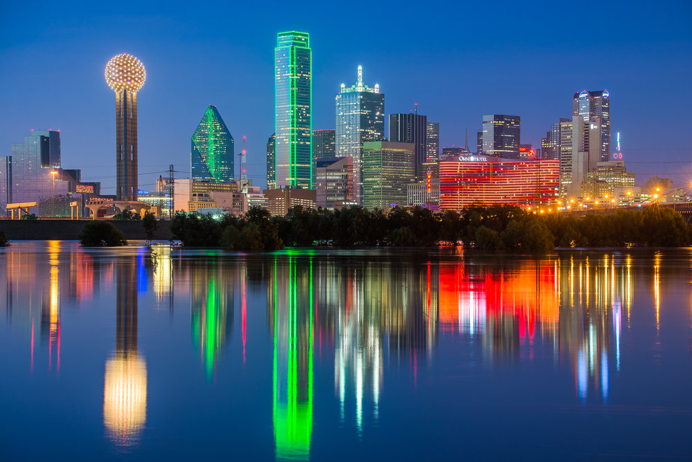 Lone Star Events Dallas Skyline Reflections